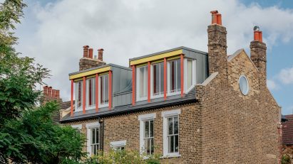 Lewisham Loggias loft extension by OEB Architects
