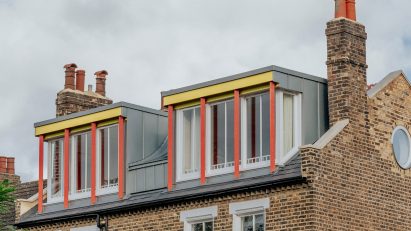 Lewisham Loggias loft extension by OEB Architects