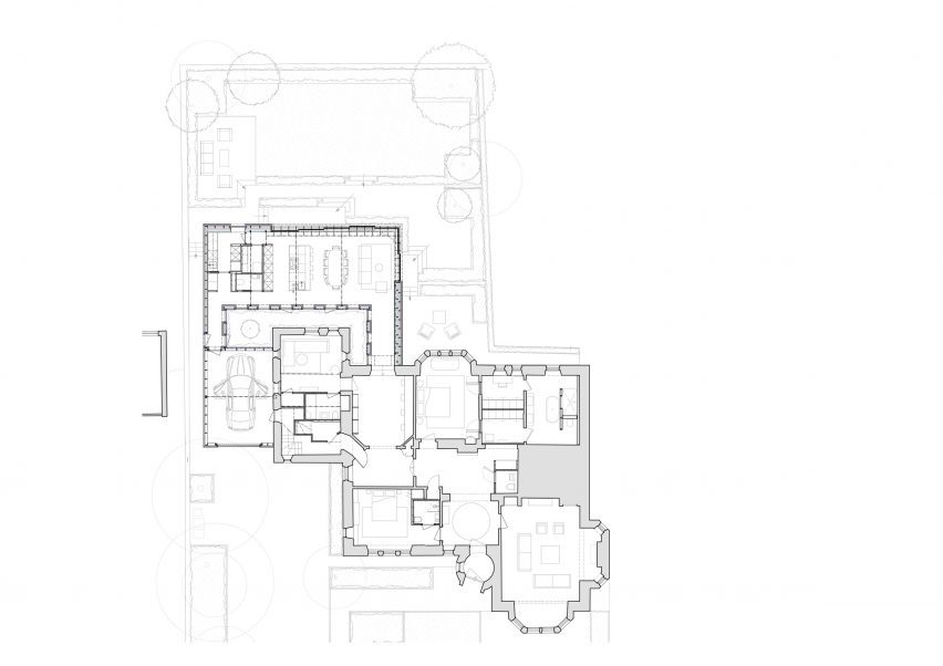 Floor plan of Limestone House