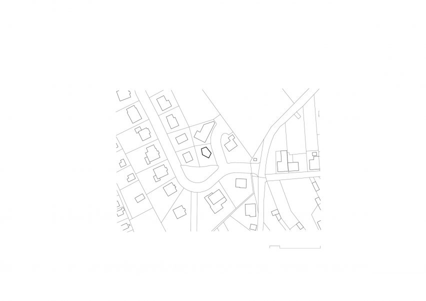Site plan House of Seven Floors by Maly Chmel
