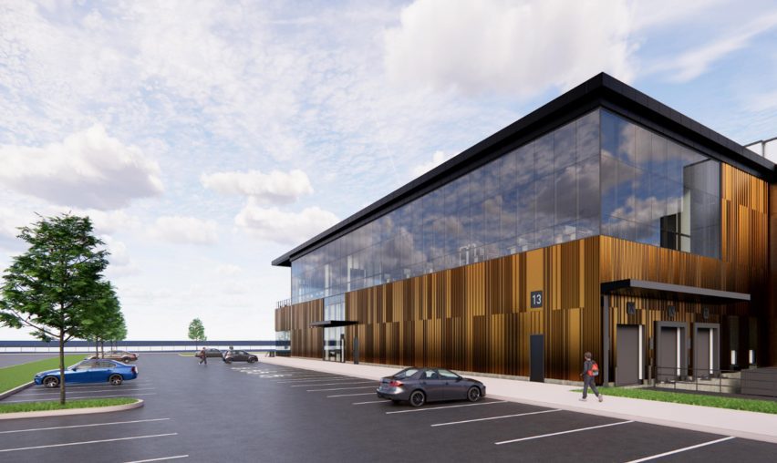 Data centre by Microsoft