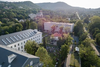 A bird's eye view of the MOME campus