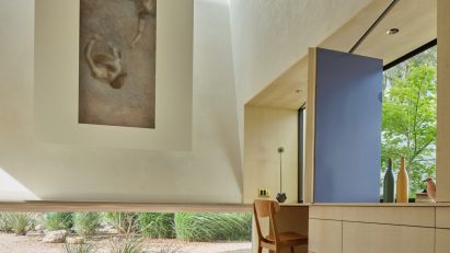 Neal Schwartz's self-designed studio interiors