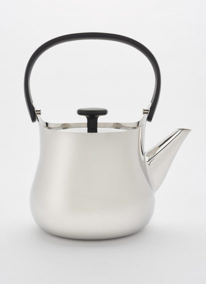 Silver teapot