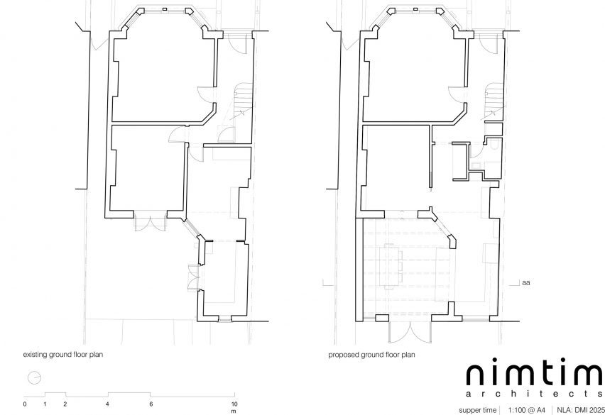 Plan Supper Time by Nimtim Architects