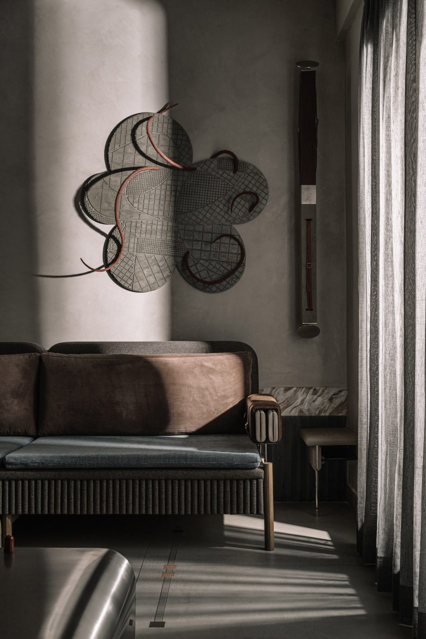 Living room of an apartment in Bengaluru, India, by Multitude of Sins