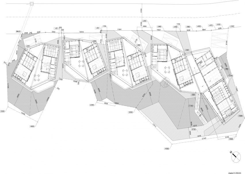 Plan Yawn Yards by Schemata Architects