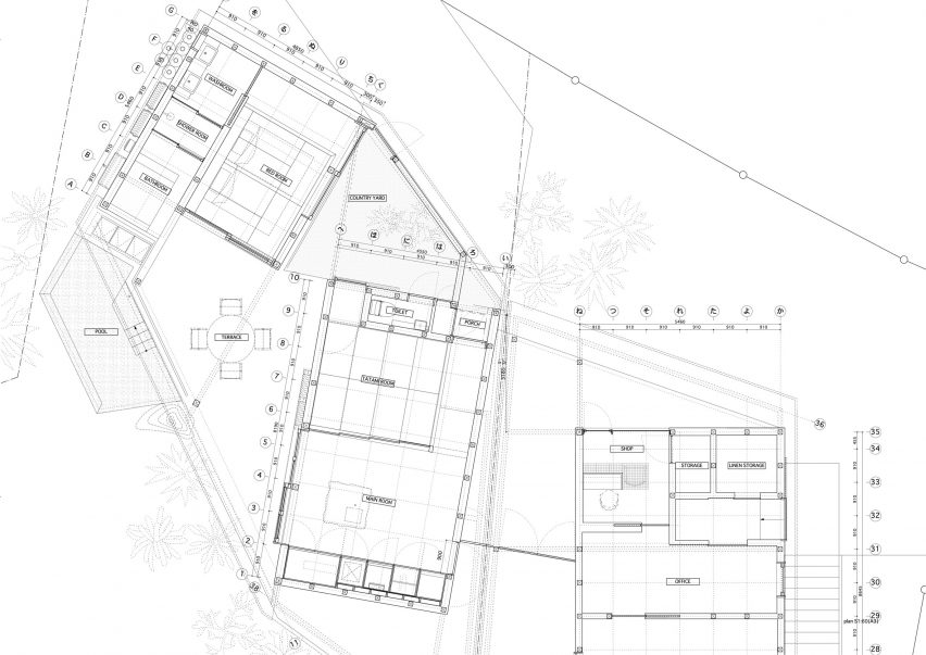 Plan Yawn Yards by Schemata Architects