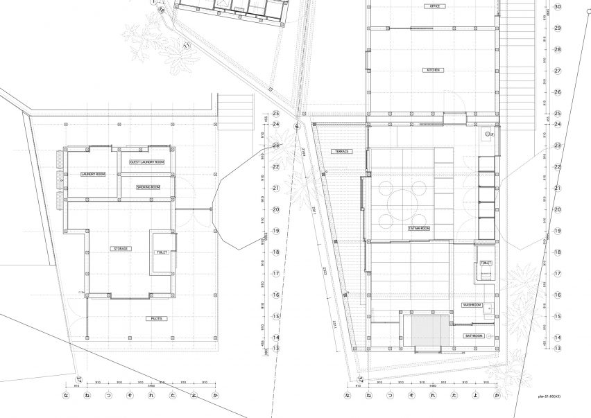 Plan Yawn Yards by Schemata Architects