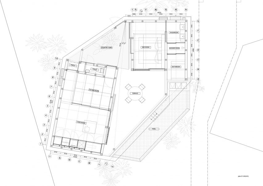 Plan Yawn Yards by Schemata Architects