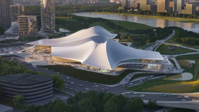Zheijang Shaoxing Shangyu District Cao'e River Culture and Art Centre