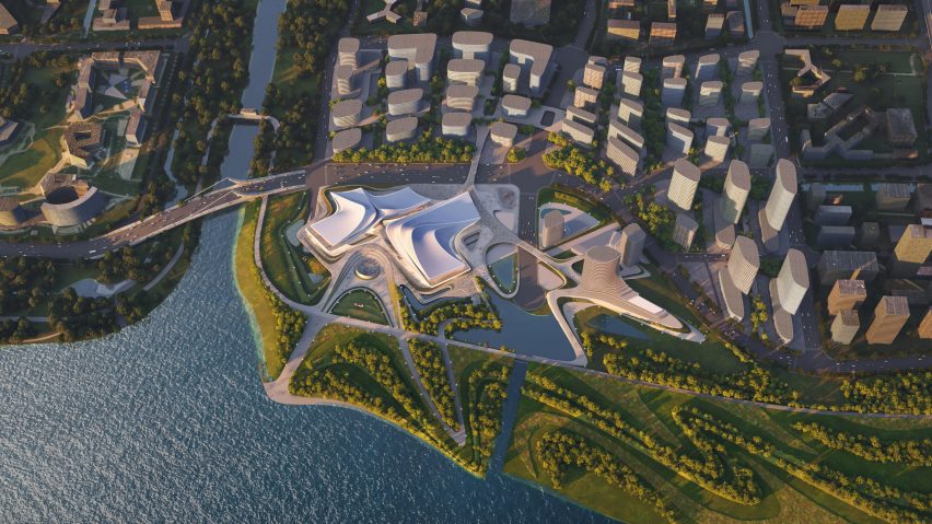 Zheijang Shaoxing Shangyu District Cao'e River Culture and Art Centre