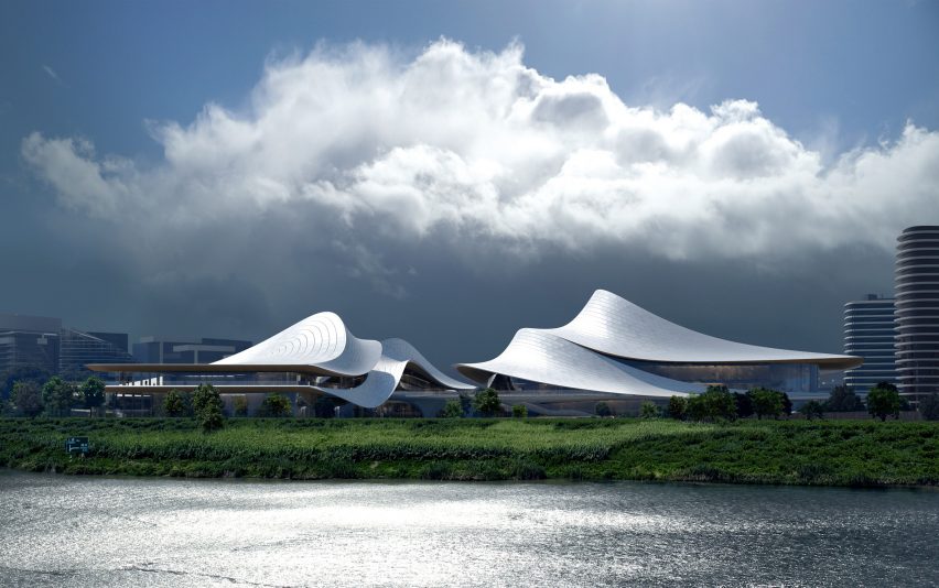 Zheijang Shaoxing Shangyu District Cao'e River Culture and Art Centre