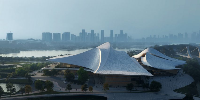 Zheijang Shaoxing Shangyu District Cao'e River Culture and Art Centre