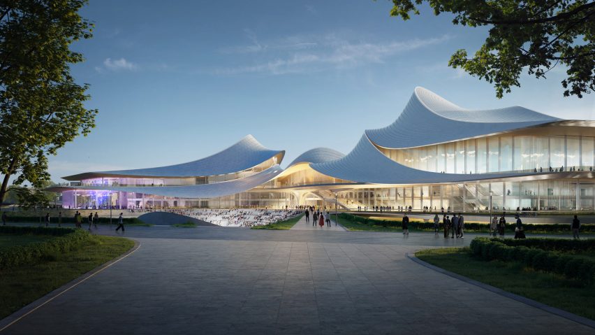 Zheijang Shaoxing Shangyu District Cao'e River Culture and Art Centre