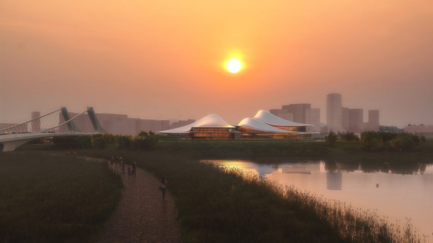 Zheijang Shaoxing Shangyu District Cao'e River Culture and Art Centre
