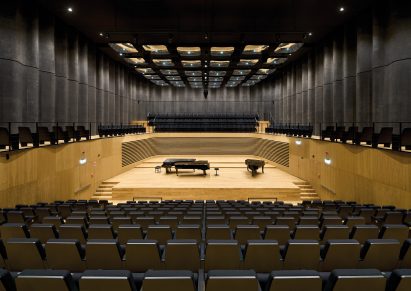 Auditorium of Concert Hall by SLAS Architekti