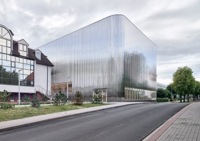 Exterior of Concert Hall by SLAS Architekti