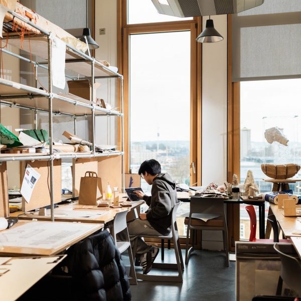 Image of student sitting at their desk