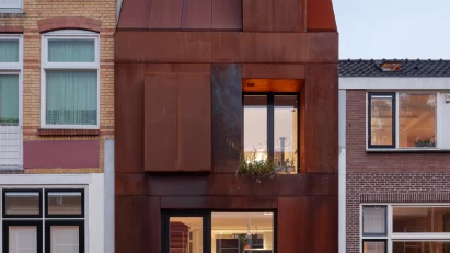 Dutch corten-steel house