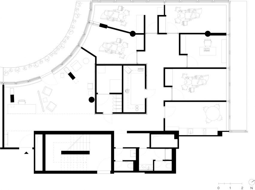 Plan of T7.2 dental clinic extension