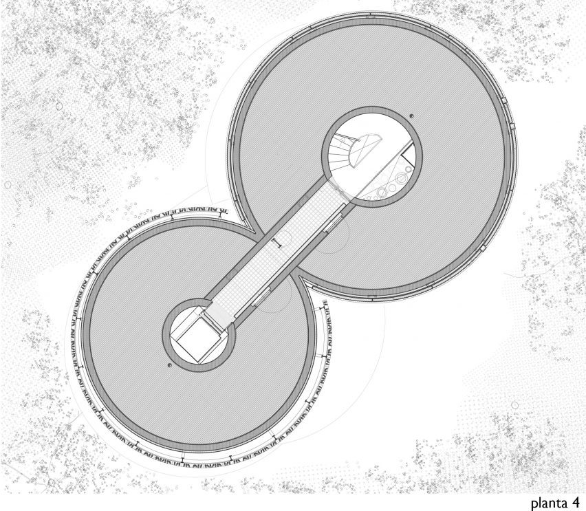 Plan of Bird and Mammal Shelter and Water Reservoir by Temperaturas Extremas