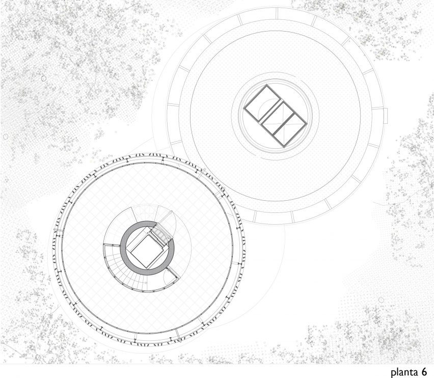 Plan of Bird and Mammal Shelter and Water Reservoir by Temperaturas Extremas
