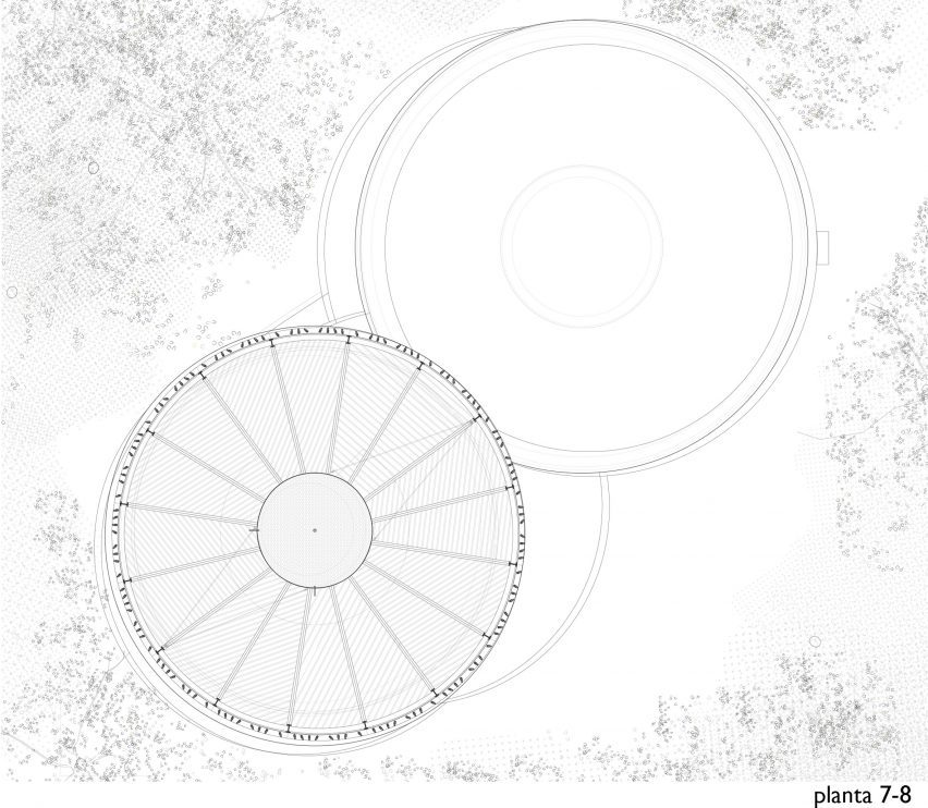 Plan of Bird and Mammal Shelter and Water Reservoir by Temperaturas Extremas