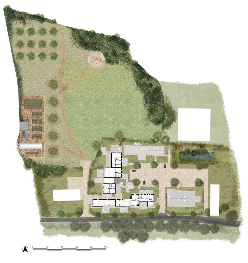 First floor plan of The Park by Stolon Studio