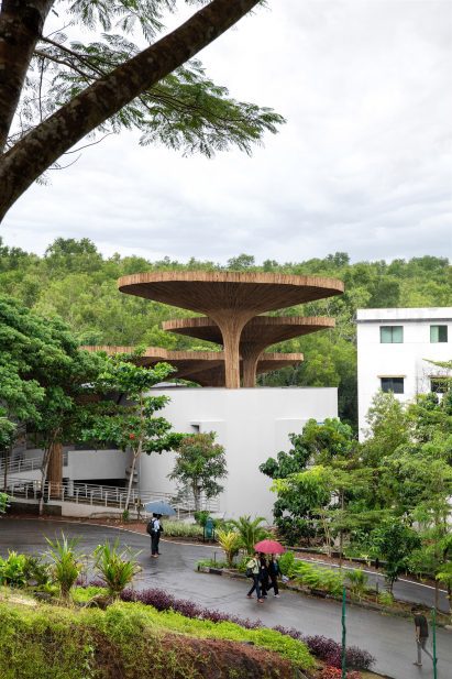 Exterior of Tapmi Centre by The Purple Ink Studio