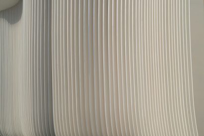 Exterior of art centre in Kazakhstan