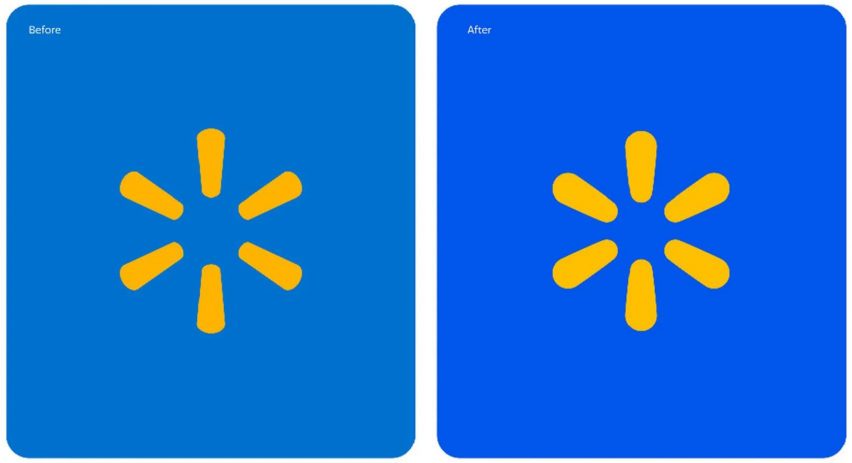 Rebranded Walmart logo