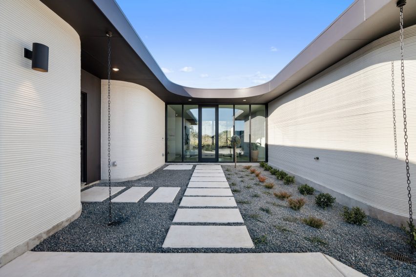 3D printed house
