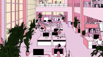 Office illustration by Marie Mohanna