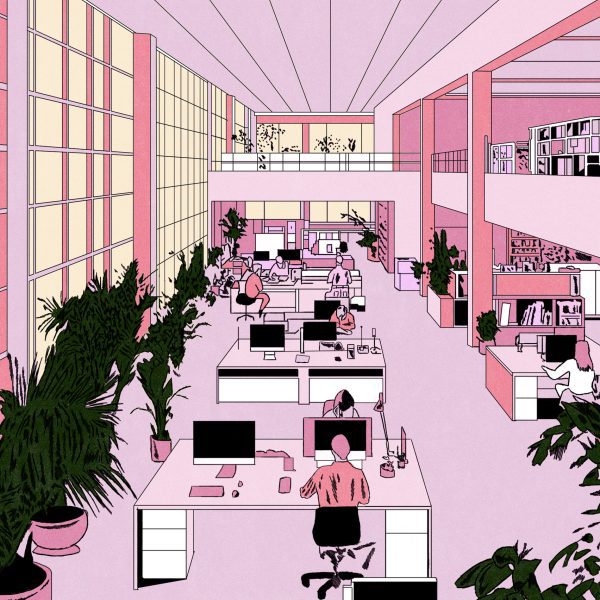 Office illustration by Marie Mohanna
