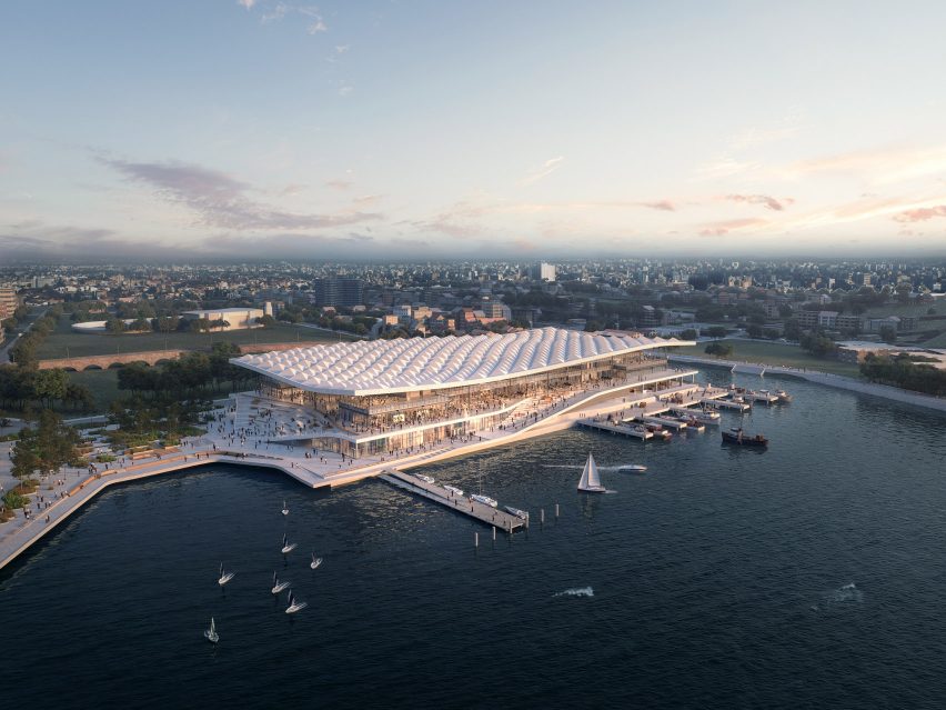 New Sydney Fish Market render