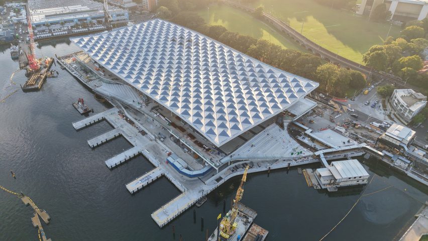 New Sydney Fish Market tops out