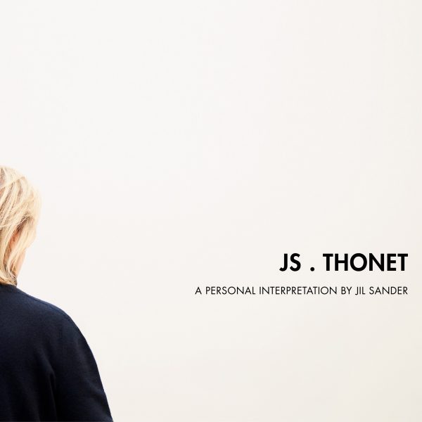 Graphic for JS. Thonet – A Personal Interpretation by Jil Sander