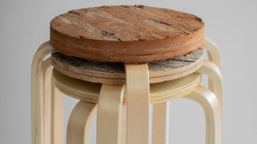 Photo of wooden stools