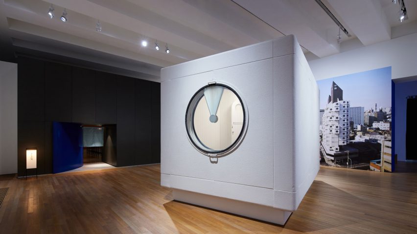 Photo of the Nakagin and Kiyotomo: Architectural Icons from Tokyo, 1970s–1980s exhibition