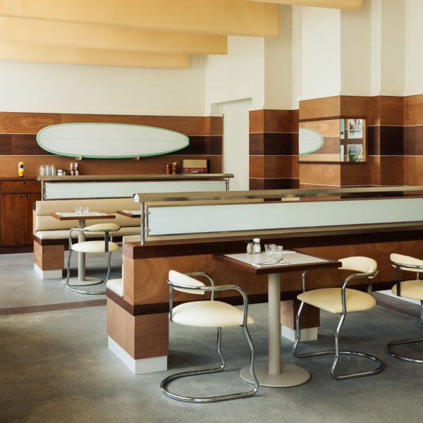 Rudy Guénaire designs PNY restaurant as an ode to modernist California