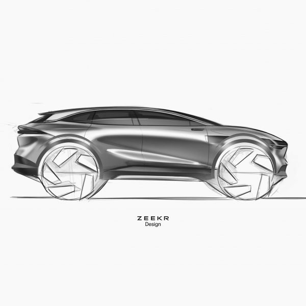 Graphic of Zeekr car