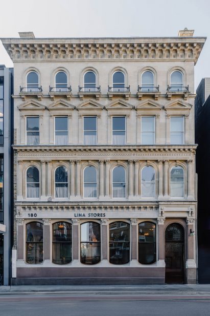 Exterior of Lina Stores Shoreditch by A-nrd