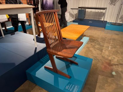 Chair on a plinth