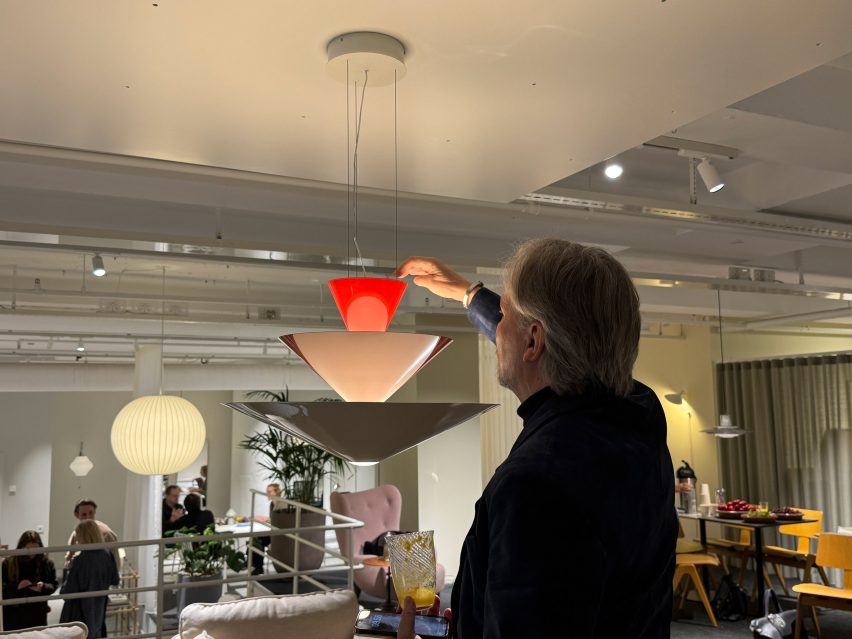 glass chandelier