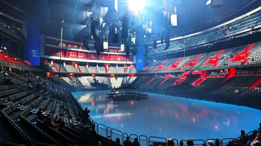 Interior of Avicii Arena following renovation by HOK and CF Møller Architects