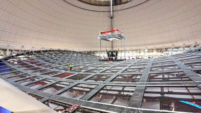 Renovation works at Avicii Arena