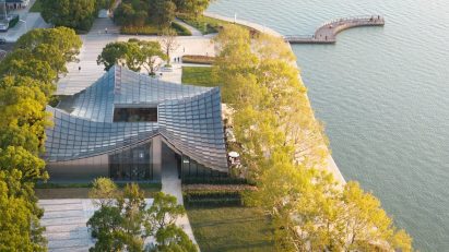 Lakeside pavilion