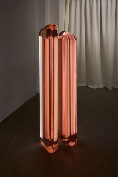 glowing floor lamp 
