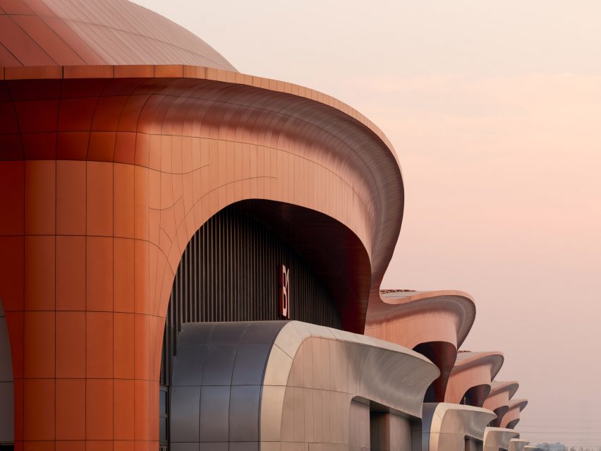 Capital International Exhibition and Convention Centre by Zaha Hadid Architects